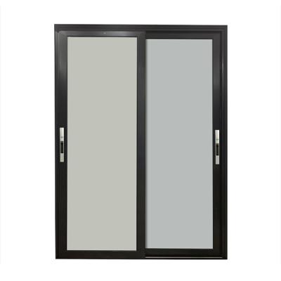 China Modern Chinese External Aluminum Double-Layer Tempered Glass Supplier Double-Layer Glass Folding Door for sale