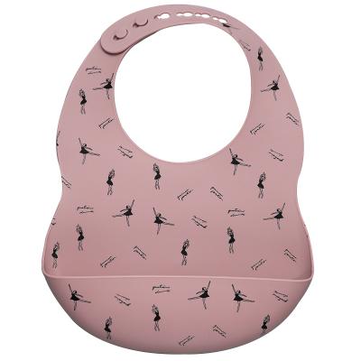 China BPA Free Silicone Baby Bibs BPA Free Animal Printed Custom Packaging Logo Waterproof With Graphic Pattern For Kids for sale