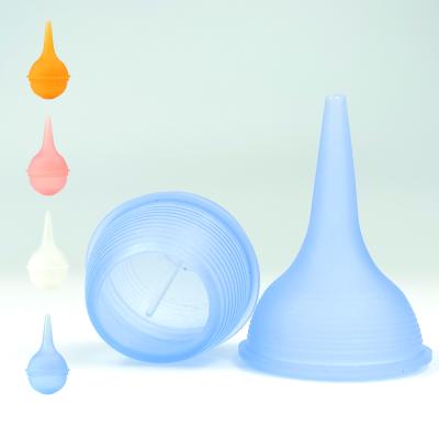 China Norse silicone baby silicone low MOQ clean nasal aspirator factory price ODM and OEM logo 4 months to 6 years old for sale