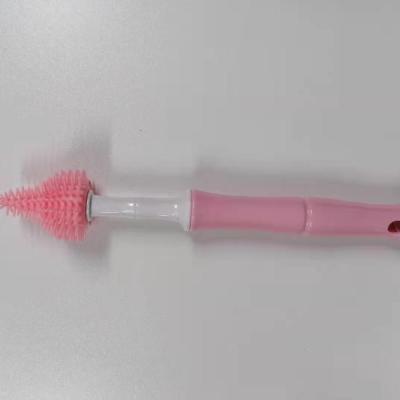 China OEM Baby Milk Bottle Spinning Brush New Amazon Sustainable Brushing Design for sale