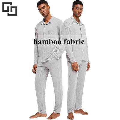 China QUICK DRY fashion sleepwear hot sale men's bamboo pajamas set men's pajamas for sale