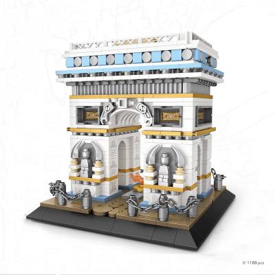 China Building Toy Newest China Mini Toy Architecture Arc de Triomphe Building Block for sale