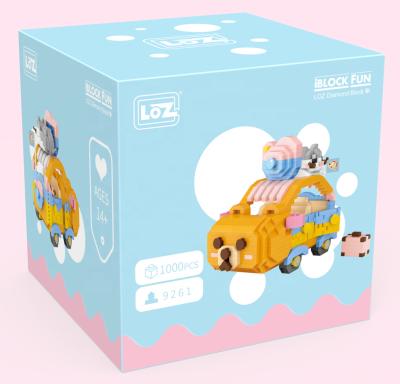 China Building Toy New DIY Building Block Diamond Block Educational Toys Support Car 1000pcs for sale