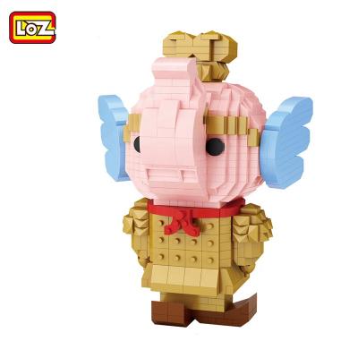 China Construction Toy LOZ Diamond Building Block Cheapest Toys - Elephant Soldier 970pcs for sale