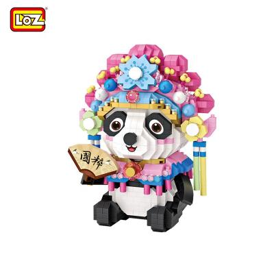 China New Building Toy Wholesale Nano Children Plastic Building Block Toys - Huadan panda 1070pcs for sale