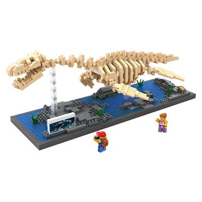 China Plastic construction toy LOZ iblock amusement dinosaur fossil toy 9027 for sale