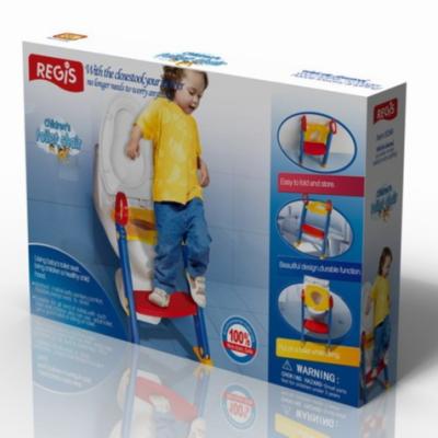 China Promotion Baby Gift Baby Kids Toilet Step Stool Potty Trainer 5356 for sale