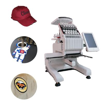 China Factory Head 12 Needles Single Needles Commercial Logo Embroidery Machine Production for sale