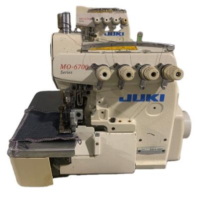 China Garment Factory Jukis MO-6700 Used Industrial 5 Thread Overlock Sewing Machines Industrial Price for sale