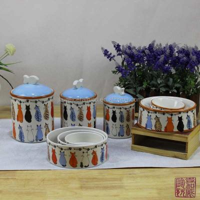 China Viable all above design ceramic pet pot for sale