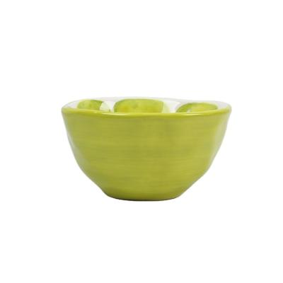 China Dolomite Cartoon Watermelon Lime Grapefruit Lemon Disposable Funky Fruit Shaped Bowls For Kids for sale