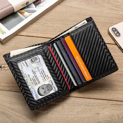 China Anti-Theft Ready To Ship Business Men PU Leather Money Bank Card Bag Credit Cards Wallet for sale