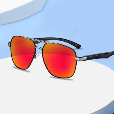 China High Quality Luxury Suowei Gafas Polarized Discolor Shades Men Fishing Sunglasses 2022 Unisex Metal Fashion Oval Eyeglass Reader for sale