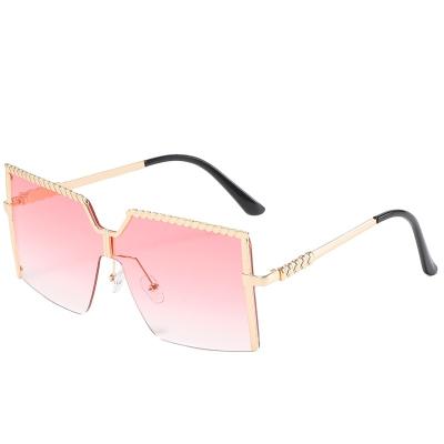 China OEM 2022 Suowei Trade Eyewear Ladies Metal Uv400 Shades Wholesale Gradient Sunglasses Fashion Party Sun Glasses Eye Glasses for sale