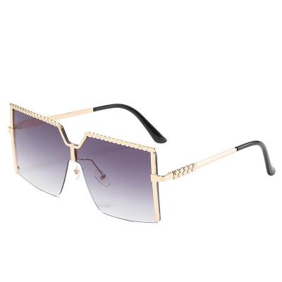 China Eyewear Shopping Luxury Oversized Sun Glass Sunglasses Women OEM 2022 Square Eyewear Square Shading Custom Retro Sunglasses for sale