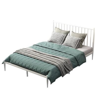 China Adjustable Modern Single Bed 1.2m Single Iron Bed Iron Bed Double (Height) Iron Bed Bedroom Household for sale