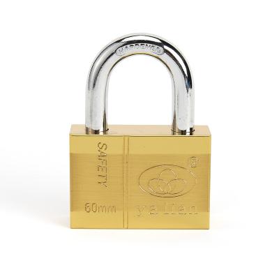 China Outdoor special design high quality eco-friendly padlock factory price lock two color square padlock for sale