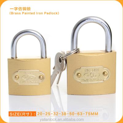 China School Imitate Iron Brass Padlock for sale