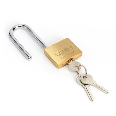 China Wholesale Brass Padlock Cheap Fine Workmanship Outdoor Sample Support Safety Padlock With Keys for sale