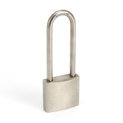 China Outdoor Multiple Size Customized Stainless Steel Arc Marble Lock Along Beam Padlock for sale