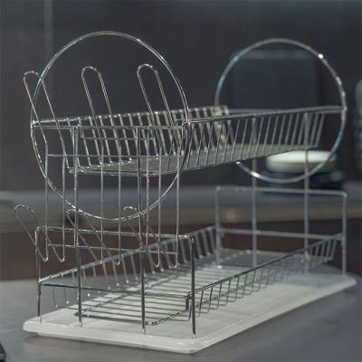 China Sustainable Stainless Steel , Kitchen Storage Racks Basket Organizer Over Sink The cup is available for sale