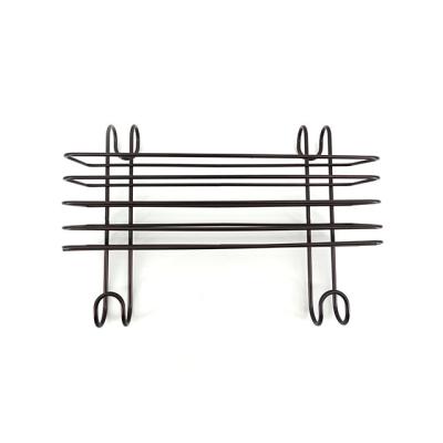 China Modern Bathroom Rack Toilet Shower Caddy Organizer Shelves Mesh Hanging Storage Multi Corner Metal for sale