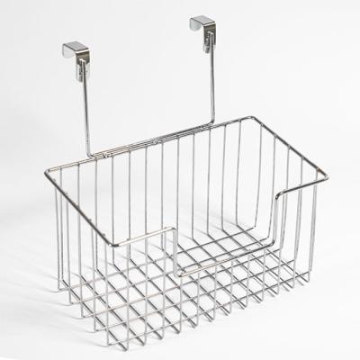 China Modern Shower Organizer Cart Basket Bathroom Shelf Stainless Steel Bath Rack for sale