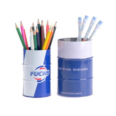 China Recyclable Custom Printed Metal Pencil Case Holder for sale