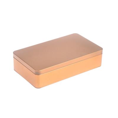 China Recycled Materials Wholesale Custom Empty Gold Pill Box Metal for sale