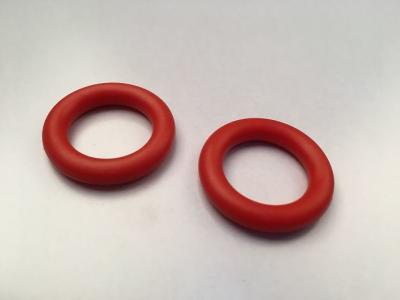 China Red 40 - 90 Shore NBR O Ring , Oil Resistant Round Rubber Rings For Automotive for sale