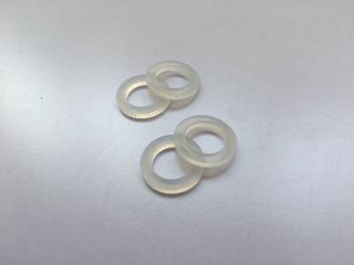 China Aging Resistant Clear Silicone O Rings Lightweight For Pneumatic Dynamic Sealing for sale