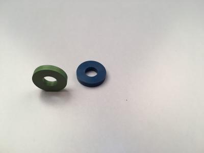 China FKM Fluoroelastomer O Ring Seals/Groene FKM-O-ringen 60 - 90 Kusthardheid Te koop