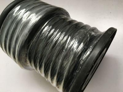 China Chemical Industry Solid Round Rubber Cord High Temperature Resistant In Black for sale