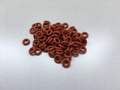 China Chemische Bestand Rubbersiliconeo-ringen met Lage Temperatuurweerstand Te koop