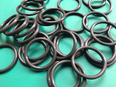 China AS568 FKM 60 Shore Fluoroelastomer Black FKM O Ring Seals For Auto for sale