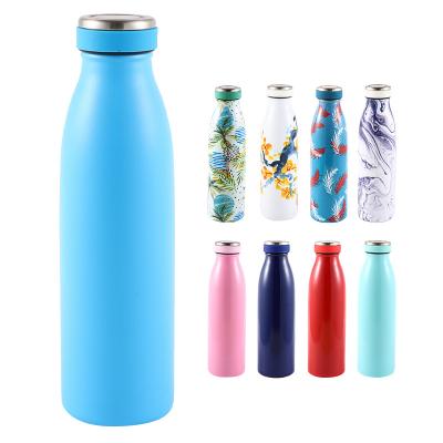 China Empty 350ML/12oz Eco-friendly PORTABLE Insulate Small Cola Stainless Steel Double Wall Milk Water Bottle Travel Shape for sale