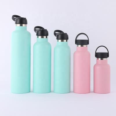 China Amazon Success Outdoor Sports Sustainable Stainless Steel Flasks Double Wall Insulated Vacuum Water Bottles for sale