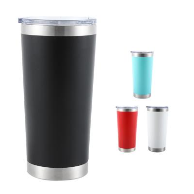 China Amazon Hot Sale Leak Proof Viable Tumbler Cups Stainless Steel Vacuum Insulated Travel Coffee Mug for sale