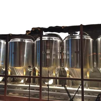 China Hotels High Quality Craft Beer Brew Project System Producing Vessel Brew System Stainless Steel for sale