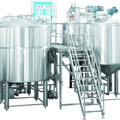 China High Quality Hotels 2000L 4 Vessel Brewery Equipment Craft Beer Brew System Stainless Steel Tank DME Supplier for sale