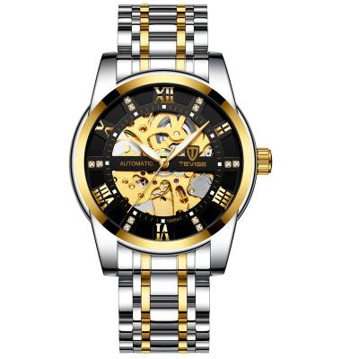 China Automatic Luxury Wrist Watch  Hollow Movement Luminous Custom Logo For Men for sale