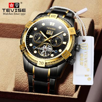 China Mechanical  Automatic Wrist Watch Multi Function Waterproof Tourbillon for sale