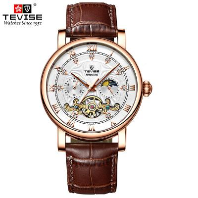 China Chronograph Wristwatch Moon Phase Tourbillon Automatic  For  Men for sale