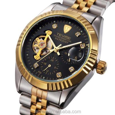 China Waterproof Classic Wrist Watch Mechanical Stainless Steel For Business for sale