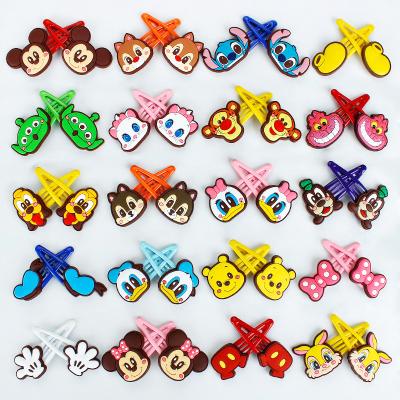 China El cabello para ganchos high quantity PVC decoration soft hair clip hairpins hair clips for sale