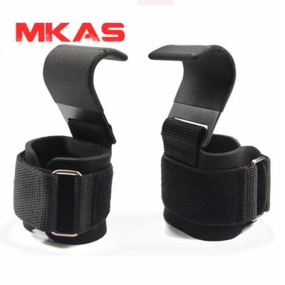 China Weight Lfiting Sport Pad Free Sample Deadlift Powerlifting Weight Lifting Hooks for sale