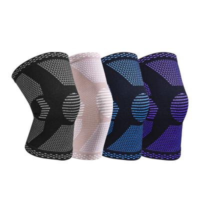 China Basketball Knee Pain Compression Knee Support Brace Wear Resistant Breathable Elastic Custom Passionate Heated Sleeve for sale