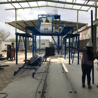 China Calcium Silicate Fiber EPS /Mgo/Cement Sandwich Panel Production EPS Cement Sandwich Wall Panel Production Line for sale