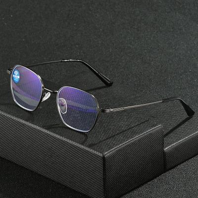 China Anti blue light hot sale reading glass lazy liar glasses full sight anti blue light Logo SETS packaging Item Style for sale