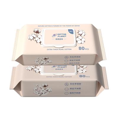 China Factory Price Extra Soft Baby Wipes 99.9% Pure Water Natural Unscented Wet Wipes for sale